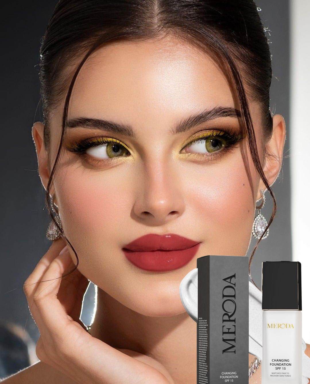 Arabic Color Chaning foundation With SPF