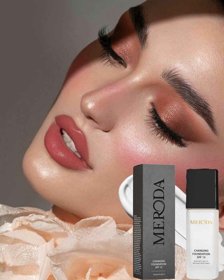 Arabic Color Chaning foundation With SPF